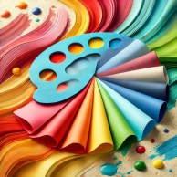 Цветная бумага форматов A3 и A4  от Bru.store