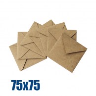 Крафтовые конверты 75 x 75