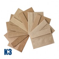 Крафтовые конверты К3 (110 x 80 мм) -1