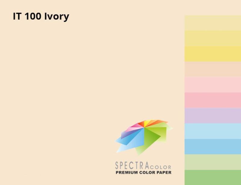 Бумага цвета айвори А3 пл. 160 г/м² SPECTRA COLOR | Купить в BruStore