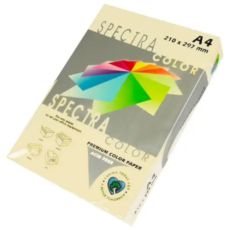 Бумага цвета айвори А4 пл. 160 г/м² SPECTRA COLOR | Купить в BruStore
