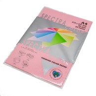 Светло-розовая Цветная бумага А4 пл. 80 г/м² SPECTRA COLOR | Купить в BruStore