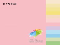 Розовая Цветная бумага А3 пл. 80 г/м² SPECTRA COLOR | Купить в BruStore