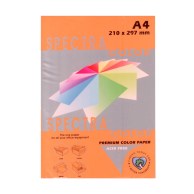 Оранжевая Цветная бумага А4пл. 160 г/м² SPECTRA COLOR | Купить в BruStore