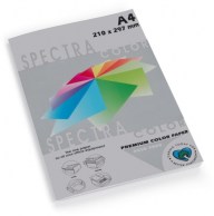 Цветная бумага А4 -серого цвета пл. 80 г/м² SPECTRA COLOR | Купить в BruStore