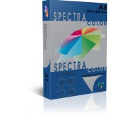Темно-синяя Цветная бумага А4 пл. 160 г/м² SPECTRA COLOR | Купить в BruStore