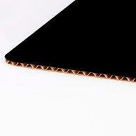 Микрогофрокартон  черного цвета Т-22/Е формат 650 х 660мм. Купить по ценам Производителя | BruStore