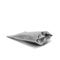 Дой пак серебро + металл 240x140x80 зип (250г)--2