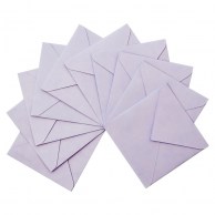 Конверт цветной сиреневый 75x75 с треугольным клапаном IT 185 lavender 160 г/м2-1