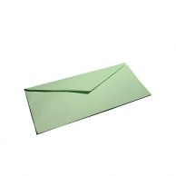 Цветной конверт зеленый Е65, треугольный клапан IT 190 green 160 г/м2
