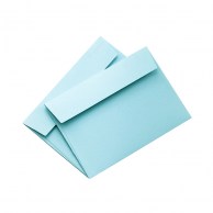 Конверт цветной голубой К3 с прямоугольным клапаном IT 180 Blue 80 г/м2-1
