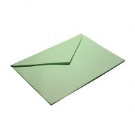 Цветной конверт зеленый С5, треугольный клапан IT 190 green 160 г/м2