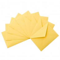 Цветной конверт желтый С5, треугольный клапан IT 160 yellow 80 г/м2-1