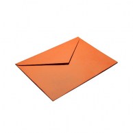 Цветной конверт оранжевый С6, треугольный клапан IT 371 orange 80 г/м2