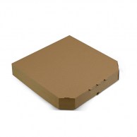 Коробка для пиццы 200x200x35 мм бурая Classic-1