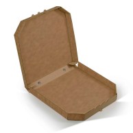 Коробка для пиццы 200x200x35 мм крафт Classic-1