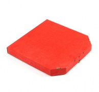 Коробка для пиццы 350x350x35 мм красная Classic-1