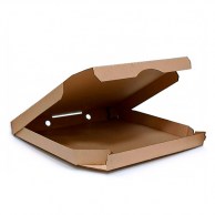 Коробка для пиццы 250x250x35 мм бурая Easy2use - 1