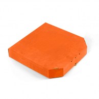 Коробка для пиццы 500x500x40 мм оранжевая Classic-1