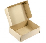 Картонная коробка самосборная бурая 34х24х10 см (2 кг)-1