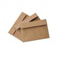 Крафт конверт К3 (80х110) 170 г/м2 (прямоугольный клапан)-1