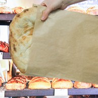 Пакет саше 410x210x60 мм (бумажный) экокрафт 40гр/м2-2