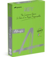 Темно-зеленая цветная бумага формата А3 160 г/м²  REY Adagio | Купить в BruStore