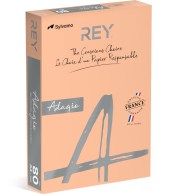 Оранжево-розовая цветная бумага формата А3 160 г/м²  REY Adagio | Купить в BruStore