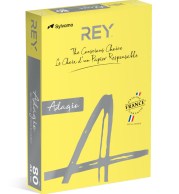 Желтая цветная бумага формата А3 160 г/м²  REY Adagio | Купить в BruStore