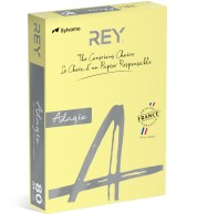 Светло-желтая цветная бумага формата А3 80 г/м²  REY Adagio | Купить в BruStore