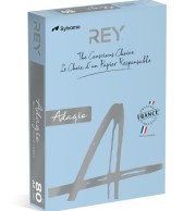 Голубая цветная бумага формата А4 160 г/м²  REY Adagio | Купить в BruStore