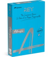 Темно-синяя цветная бумага формата А4 160 г/м²  REY Adagio | Купить в BruStore