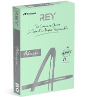 Зеленая цветная бумага формата А4 160 г/м²  REY Adagio | Купить в BruStore