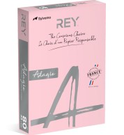 Светло-розовая цветная бумага формата А4 160 г/м²  REY Adagio | Купить в BruStore