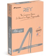 Оранжево-розовая цветная бумага формата А4 160 г/м²  REY Adagio | Купить в BruStore