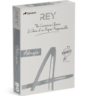 Серая цветная бумага формата А4 80 г/м²   REY Adagio | Купить в BruStore