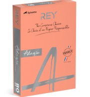 Цветная бумага персикового оттенка формата А4 80 г/м²  REY Adagio | Купить в BruStore