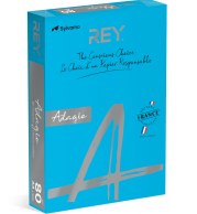 Темно-синяя цветная бумага формата А4 80 г/м²  REY Adagio | Купить в BruStore
