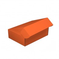 Коробка самосборная оранжевая картонная 24х17х10 см ( 1 кг)-1