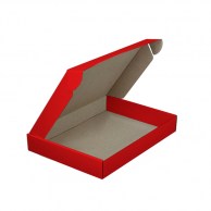 Коробка картонная самосборная красная 24х17х5 см ( 0,5 кг)-1