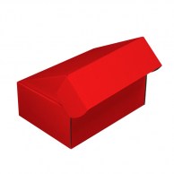 Коробка самосборная красная 34х18х8 см ( 1 кг)-1