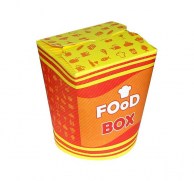 Картонная упаковка для FastFood (600 мл, с печатью)--1